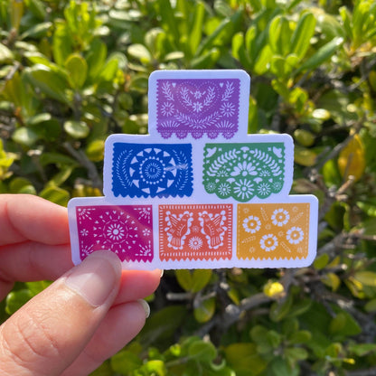 papel picado sticker