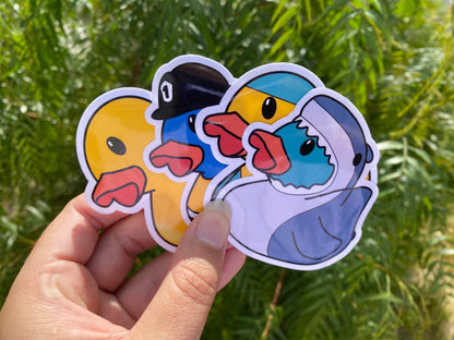 rubber duck collection sticker pack