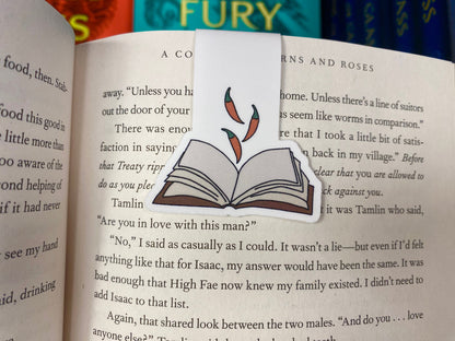 smut magnetic bookmark on page