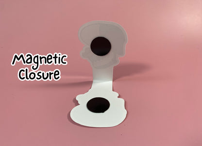 magnetic bookmark magnetic closure